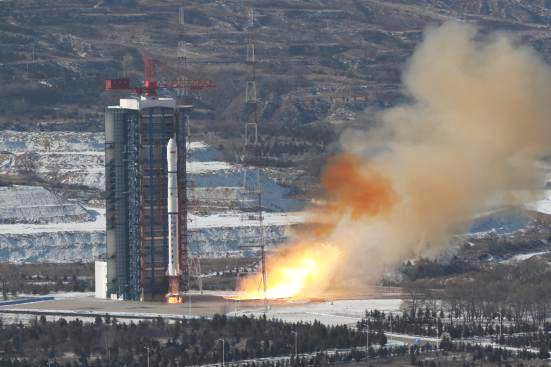 Tianqin-1, China’s first satellite for space-based gravitational wave detection, is launched from the Taiyuan Satellite Launch Center in north China’s Shanxi province, Dec. 20, 2019. (Photo/Official website of Sun Yat-Sen University)